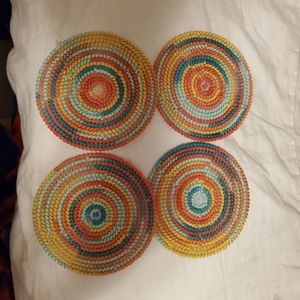 Small handmade coasters